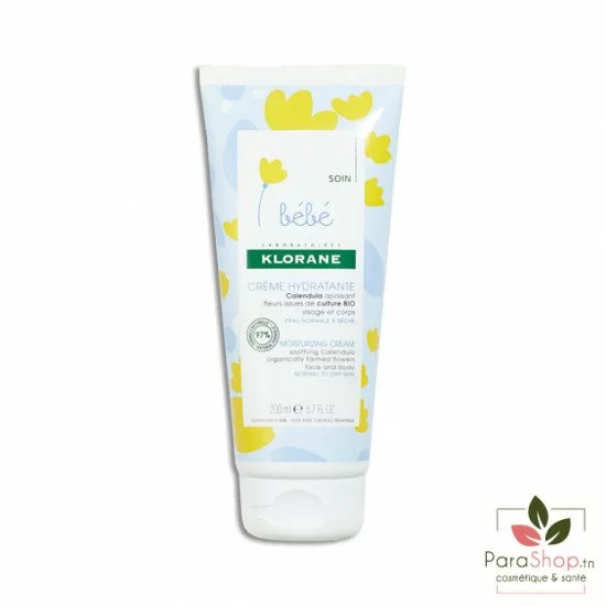 Klorane Bebe Creme Hydratante Au Calendula Ml