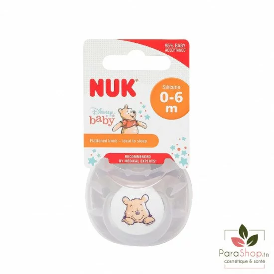 Nuk Disney Winnie Sucette En Silicone M