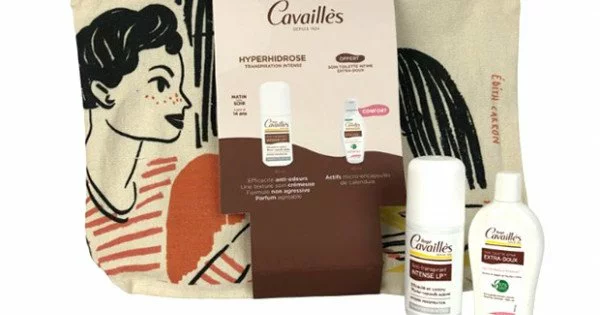 ROGE CAVAILLES Trousse Hyperhidrose Transpiration Intense