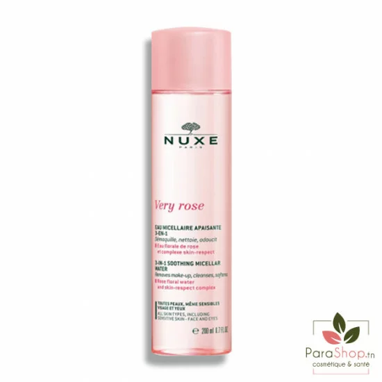 NUXE VERY ROSE Eau Micellaire Apaisante 3 En 1 200ML