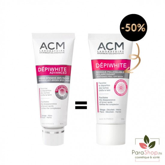 ACM PACK DEPIWHITE ADVANCED CRÈME INTENSIVE + DEPIWHITE MASQUE 