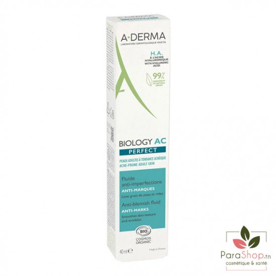 ADERMA BIOLOGY AC PERFECT Fluide Anti Iimperfections Anti Marques 40ML