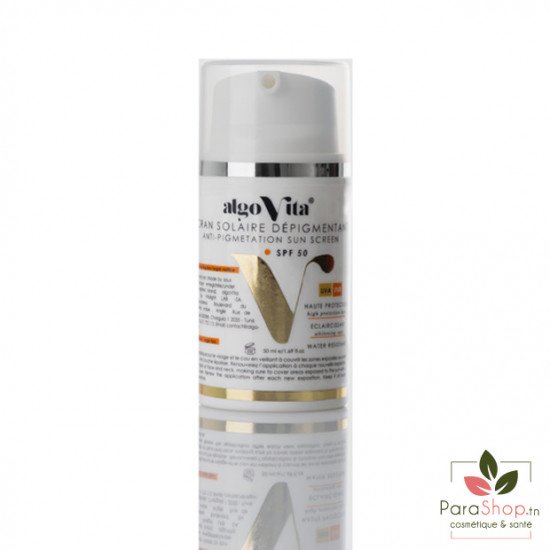 algoVita Ecran Solaire Anti Taches Beige - Peau Normale a Seche