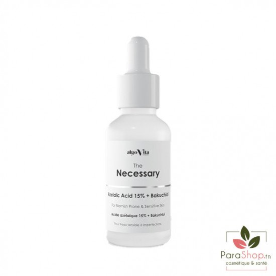 algoVita The Necessary Azelaic Acid 15% + Bakuchiol 30ML 