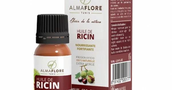 ALMAFLORE Huile de RICIN BIO 50ML