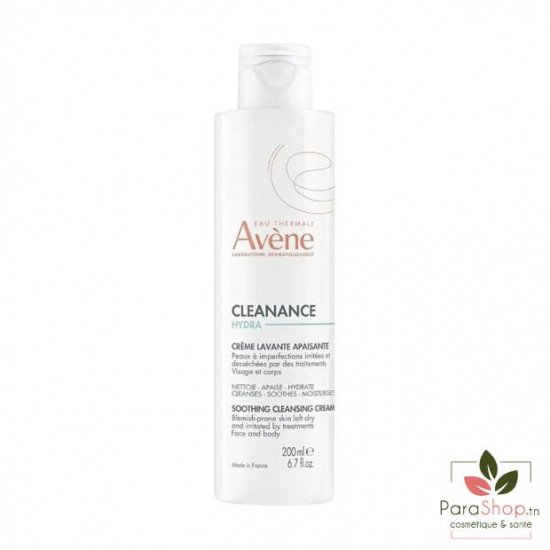 AVENE CLEANANCE HYDRA Creme Lavante Apaisante 200ML