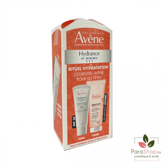 AVENE RITUEL HYDRATATION HYDRANCE UV RICHE + XERACALM GEL 100ML OFFERT