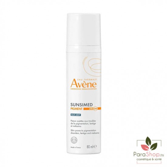 AVENE SUNSIMED PIGMENT UVB UVA Lumière Bleue 80ML