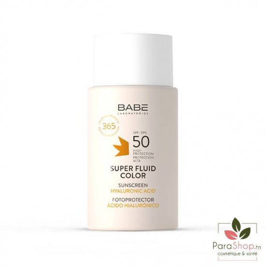 BABE Super Fluid Color Protection Solaire SPF 50 50ML