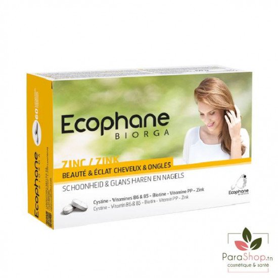 ECOPHANE CHEVEUX ET ONGLES 60 COMPRIMES