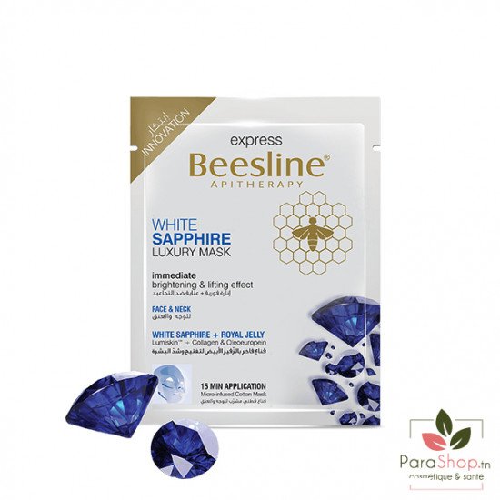 BEESLINE Masque Luxury Saphir Blanc 30G