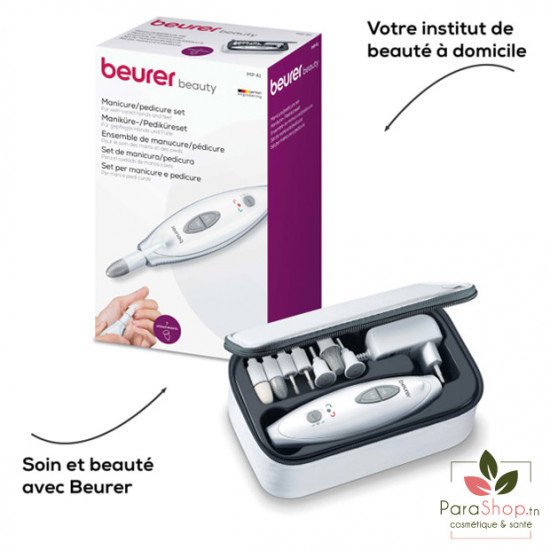 BEURER MP 41 Ensemble de Manucure Pedicure 