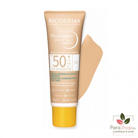 BIODERMA PHOTODERM COVER TOUCH MINERAL SPF50+ CLAIRE 