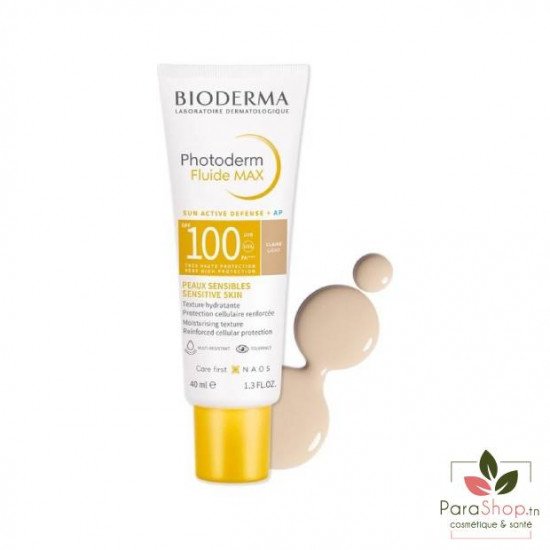 BIODERMA PHOTODERM FLUIDE MAX SPF100 - TEINTE CLAIRE