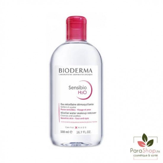 BIODERMA SENSIBIO H2O SOLUTION MICELLAIRE 500ML