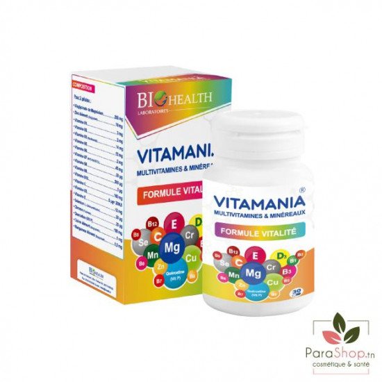 BIOHEALTH VITAMANIA 30 GELULES