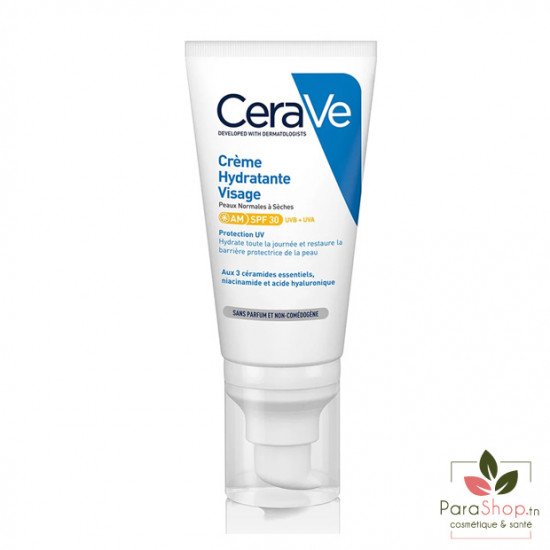 CeraVe Crème Hydratante Visage SPF30 52ML