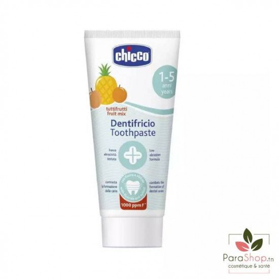 CHICCO DENTIFRICE FRUIT MIX 1-5 ANS