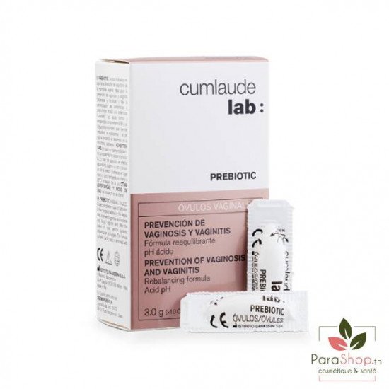 CUMLAUDE OVULES VAGINALES PREBIOTIC 10 Unites