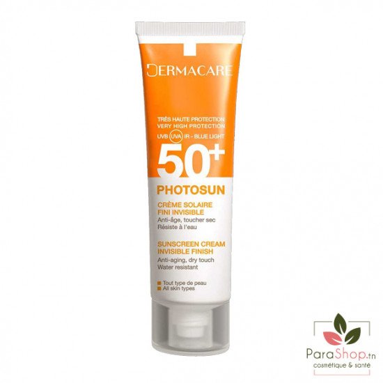 DERMACARE PHOTOSUN CREME FINI INVISIBLE 50ML