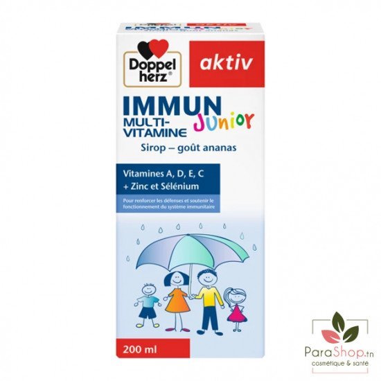 AKTIV IMMUN JUNIOR MULTI VITAMINE Sirop 200ML