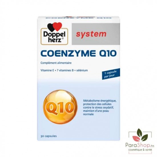 DOPPELHERZ SYSTEM COENZYME Q10 30 CAPSULES