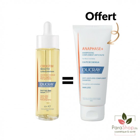 DUCRAY DUO CREASTIM LOTION + ANAPHASE+ SHAMPOOING ANTI CHUTE 100ML