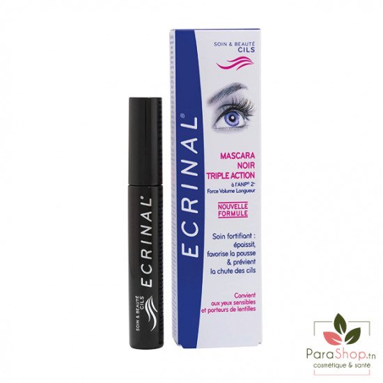 ECRINAL MASCARA NOIR TRIPLE ACTION 7,4ML