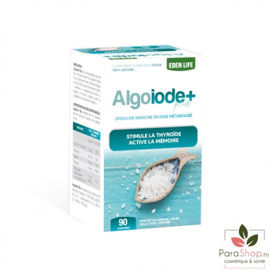 EDEN LIFE ALGOIODE PLUS 90 Comprimes