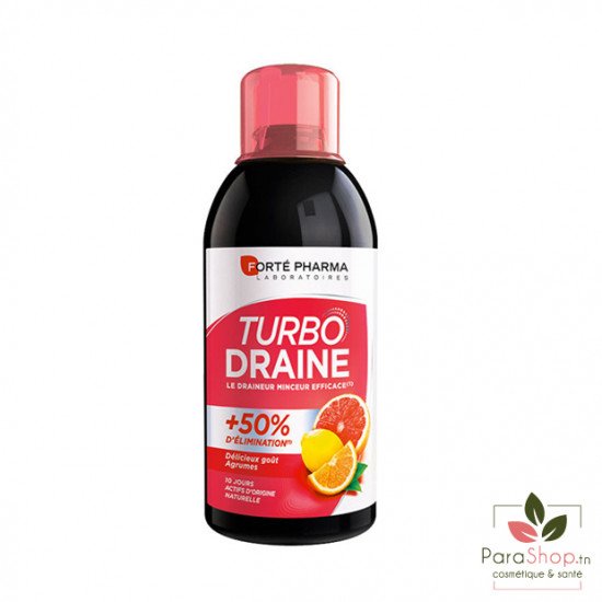 FORTE PHARMA TURBODRAINE Goût Agrumes 500ML