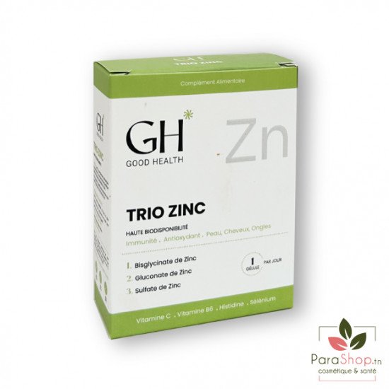 GH TRIO ZINC 30 Gelules