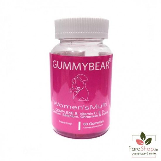 GUMMYBEAR WOMEN'S MULTI 60 GUMMIES