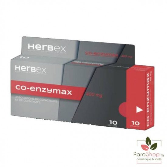 HERBEX CO-ENZYMAX 400MG 10 GELULES