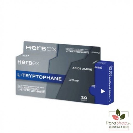 HERBEX L-TRYPTOPHANE 220MG 20 GELULES 