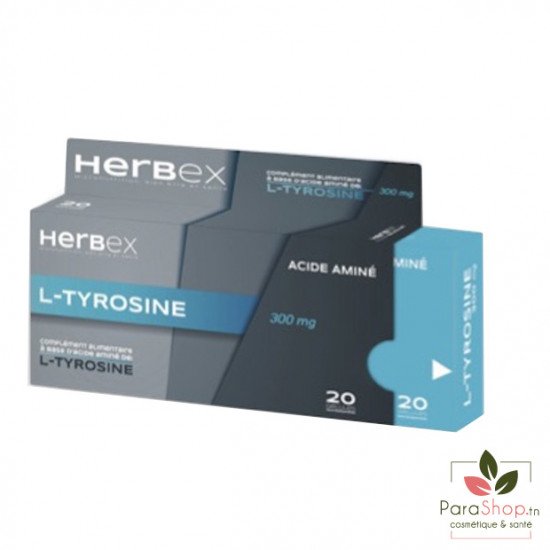 HERBEX L-TYROSINE 20 GELULES 