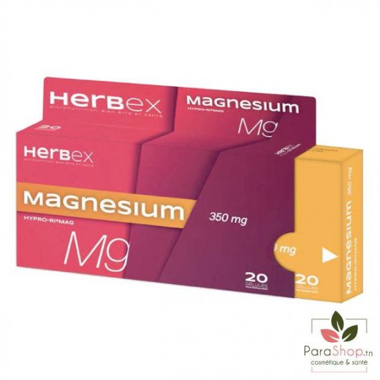 HERBEX Magnesium 20 GELULES 