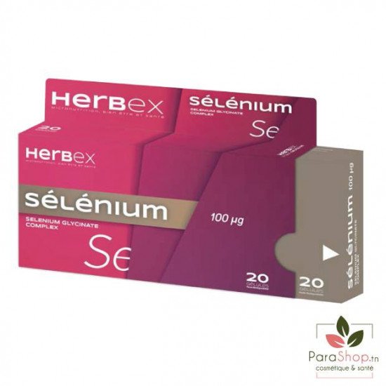 HERBEX Selenium 20 GELULES 