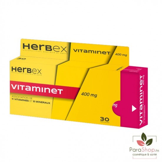 HERBEX VITAMINET 30 GELULES 