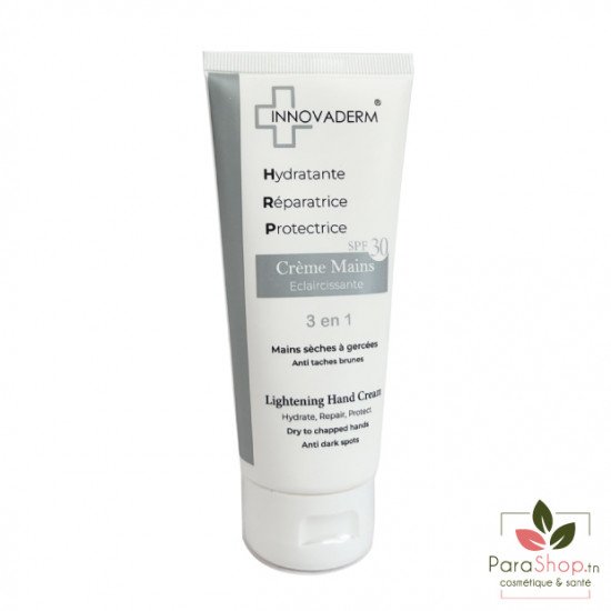 INNOVADERM CREME MAINS ECLAIRCISSANTE SPF30 100ML