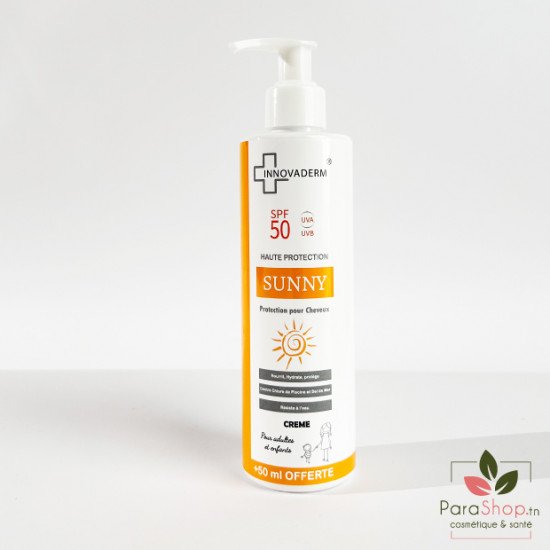 INNOVADERM SUNNY CREME CHEVEUX SPF50 250ML