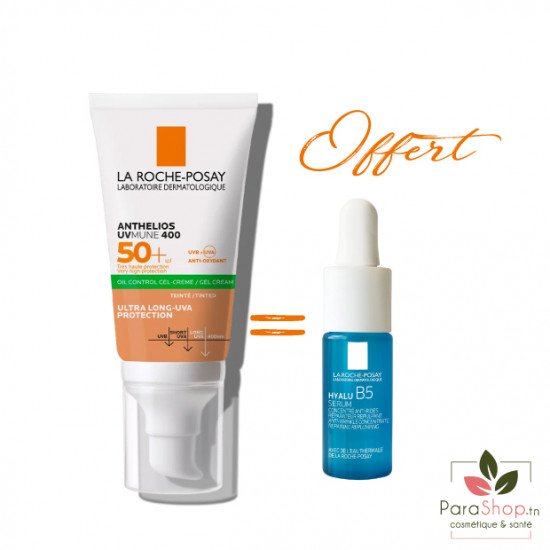 LA ROCHE POSAY PACK ANTHELIOS UVMUNE 400 OIL CONTROL GEL CREME TEINTE SPF 50+