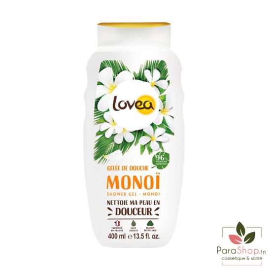 LOVEA GELEE DE DOUCHE MONOI 400ML