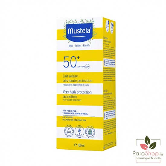 MUSTELA Lait Solaire Tres Haute Protection SPF 50+ 100ML