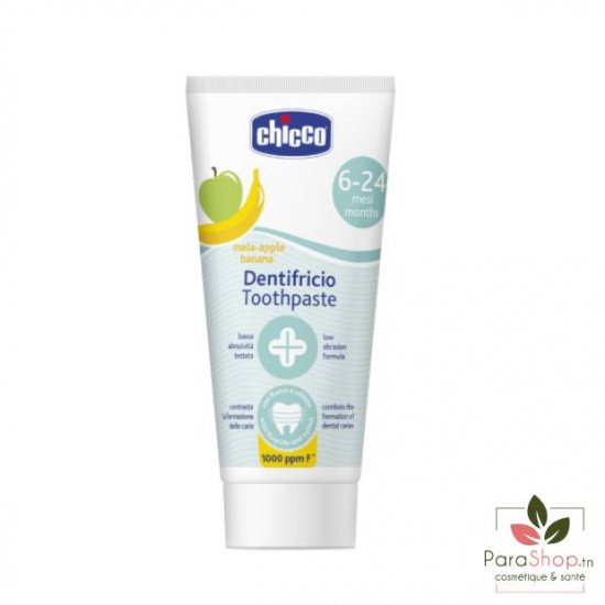 CHICCO DENTIFRICE POMME BANANE 6-24M