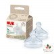 NUK FOR NATURE 2 TETINES 0-6M S