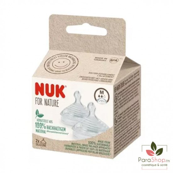 NUK FOR NATURE 2 TETINES M 