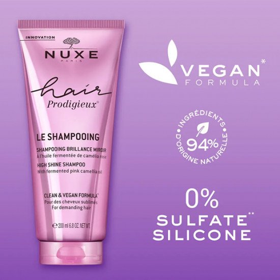 Nuxe Hair Prodigieux Le Shampooing Brillance Miroir 200ML