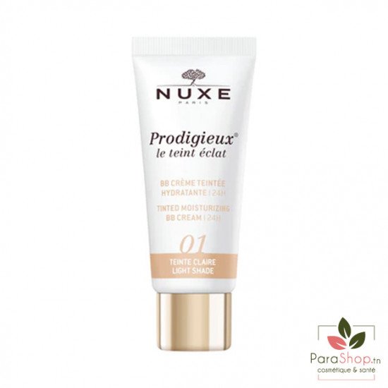 NUXE Prodigieux BB Creme Teintee Hydratante 30ML - Claire 01