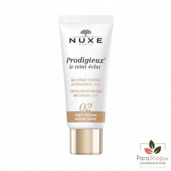 NUXE Prodigieux BB Creme Teintee Hydratante 30ML - Medium 02