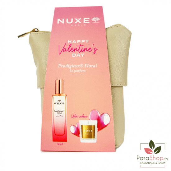 NUXE TROUSSE PARFUM PRODIGIEUX FLORAL 50ML + BOUGIE OFFERTE